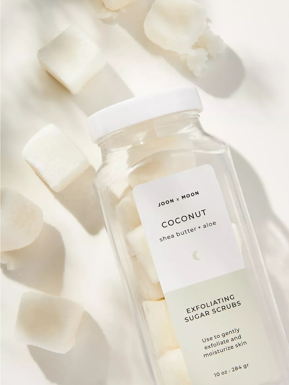 Joon x Moon Coconut Shea Butter + Aloe Exfoliating Sugar Scrubs